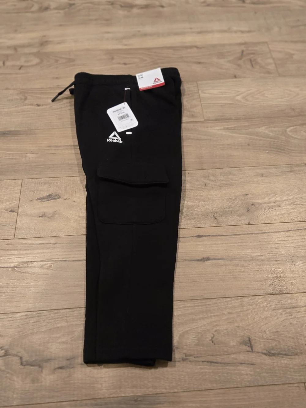 NWT Boys Reebok Unwind Cargo Jogger Pants - Size XS (4/5)